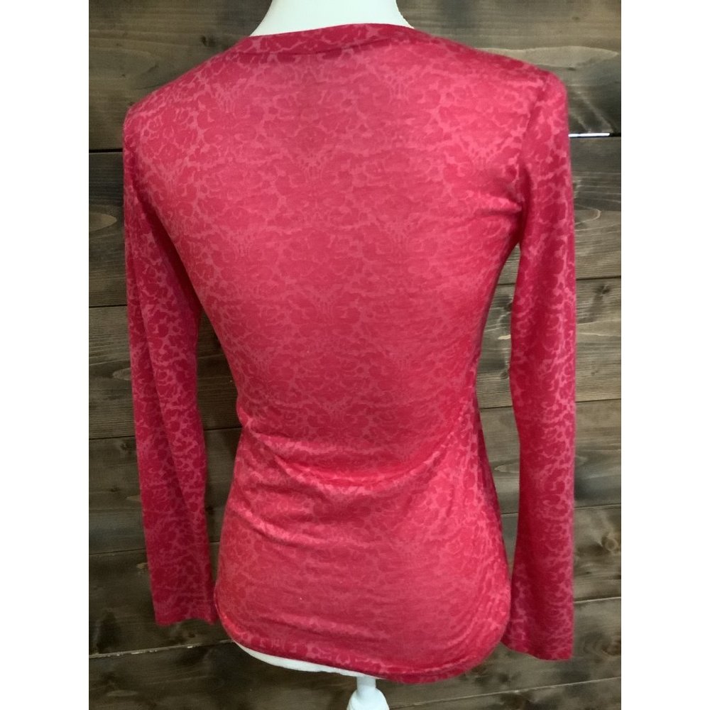 Women’s DNA Couture Pink Long Sleeve Shirt - Picture 3 of 5
